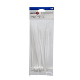 Lexman Cable Tie Pack of 25 Pieces 20cm x 0.52cm - White